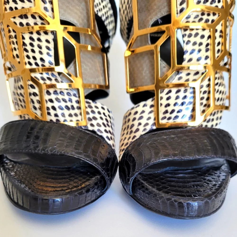 Pierre Hardy Golden Buckle Heels 👠 👠 👠 - Picture 7 of 15